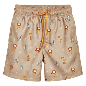 Shorts de bain pour garçons de haute qualité, personnalisables, à séchage rapide, respirants, anti-UV, avec cordon de serrage - Product Image 1