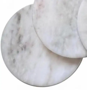 High End Eco-Friendly Luxury Marble <b>Coaster</b> Set Best Quality Top Selling Elegant Drink <b>Coasters</b> 4X4 Inches Home Kitchen <b>Table</b> - Product Image 3