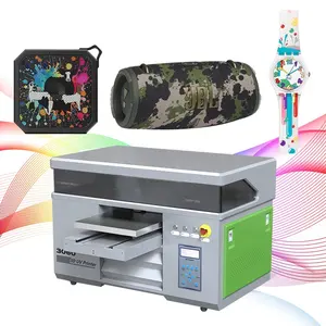 मल्टी फंक्शनल 4060UV टैबलेट प्रिंटर, ब्लूटूथ साउंड, माउस, पेंडेंट के साथ घड़ी, A2UV प्रिंटर, ऐक्रेलिक लकड़ी UV इंकजेट प्रिंटर