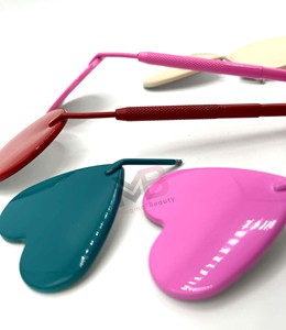 Wholesale High Quality <b>Lighted</b> Eyelash Extension <b>Mirror</b> Hollow Handle Custom Design Color Logo Magnifying Eyelash Lift Tools - Product Image 5