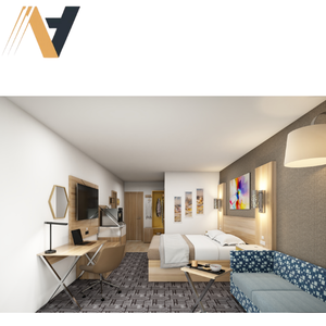 Fournisseur fiable de meubles de chambre d'hôtel modernes en bois et en métal, écologiques, design personnalisé, OEM ODM, forte demande dans l'hôtellerie - Product Image 2