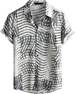 Nouveaux Polos d'été à manches courtes pour hommes, style décontracté de plage et de vacances, en maille ajourée au crochet - Product Image 6