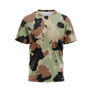 Camiseta de Manga Corta para Hombre RICSA INTERNATIONAL, 100% Algodón, Transpirable, para Caza en Invierno, Ropa de Exterior para Adultos RI-884 - Product Image 1