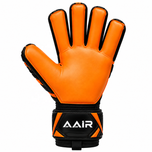 Gants de gardien de but de football professionnels, hybrides, avec grip en latex, respirants, légers, sangle de poignet réglable, fermeture auto-agrippante - Product Image 2