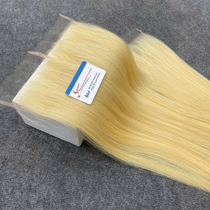 Extensiones de Cabello Humano con Frontal de Encaje HD 13x6, Pre-Desplumadas, Rubias, con Línea de Cabello Natural y Cabello de Bebé, Encaje Transparente Suave, ¡Gran Venta! - Product Image 3