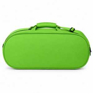 Sac de sport de luxe en toile verte personnalisé, fermeture à glissière, durable, imperméable, léger, grande capacité, sac de voyage, sac de gym - Product Image 2