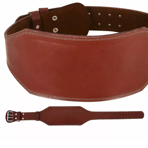 Genuine Leather Gym Power Heavy Duty Weight Lifting Bodybuilding Dead Lifts Weightlifting Belt For Sale - Product Image 6