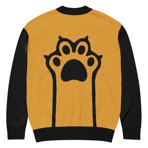 Cárdigan Urbano Transpirable con Cuello en V para Hombre, Suéter de Punto a Rayas Estilo Universitario, Chaqueta Cárdigan con Botones para Streetwear - Product Image 2