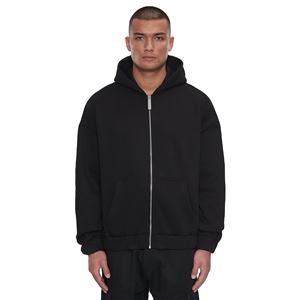 Professional Printed Blank Cotton Polyester Men's Winter Pullover High Quality Custom Zipper Hoodies Breathable <b>Waterproof</b> - Product Image 1