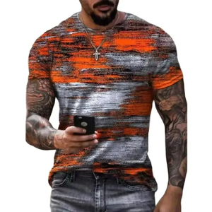 T-shirt pour homme en sublimation, respirant, durable, séchage rapide, service OEM, prix de gros, meilleure fabrication, t-shirt très demandé - Product Image 6