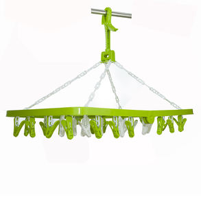 Cintres robustes pour vêtements, 32 pinces, forme rectangulaire, VINH NAM, 62x35x38cm, multifonction, pour salle de bain, vêtements d'enfants - Product Image 3