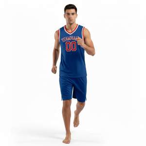 Tenue de sport pour hommes, kit de basketball personnalisé, maillot de basket-ball pour équipe et club, nouveau design, uniforme de basket-ball, faible MOQ, kit respirant - Product Image 3