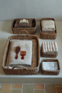 Ensemble de 5 paniers gigognes en jonc de mer faits à la main, paniers de rangement écologiques, vente en gros, fabriqués au Vietnam - Product Image 4