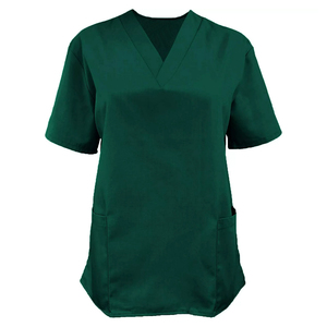 Comfortable Short Sleeve <b>Nurse</b> <b>Scrub</b> Uniform Latest Design Men/Women Stylish Medical <b>Scrubs</b> Nursing Uniform OEM Serviced - Product Image 5