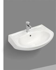 Durable <b>Small</b> Wash Basin Fonte Ceramic Oval Wall Mounted Bathroom <b>Sink</b> Compact Modern Home Use Wash Basin - Product Image 4