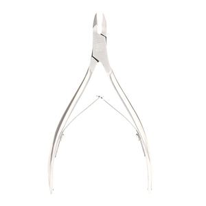 Coupe-cuticules en acier inoxydable de haute qualité, à mâchoires complètes, lame tranchante, double ressort, joint de raccordement, pour ongles épais jusqu'à 12 mm de large - Product Image 1