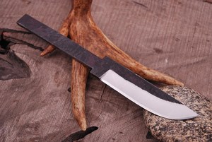 Cuchillo Personalizado Hecho a Mano con Espiga Completa, Hoja de Acero de Alto Carbono con Punta Caída para Uso en Exteriores, Camping, Bushcraft, OEM, ODM - Product Image 2