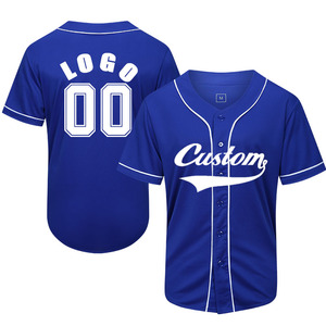 Maillots de baseball du Pakistan sur mesure, respirants, séchage rapide, 100% polyester, unisexes, couleurs et logo personnalisés, maillots de baseball professionnels - Product Image 1