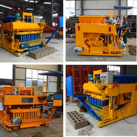 WT6-30 Nouvelle machine à fabriquer des blocs de ciment hydrauliques avec PLC et pompe |   Machine de production de briques mobile à faible coût avec contrôle automatique