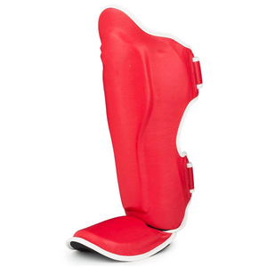 Protège-tibias de boxe MMA professionnel en coton/polyester personnalisé, acceptant le logo et le design OEM - Product Image 2