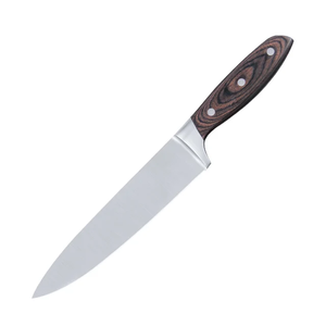 มีดครัวสแตนเลส ด้ามไม้ ใบมีดตรง หนา 0.6 มม. - Product Image 3
