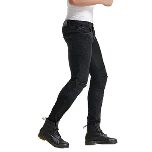 กางเกงยีนส์ทรงตรงผู้ชายสไตล์คลาสสิก ลำลอง สตรีทแฟชั่น ทรงเข้ารูป สีฟ้าฟอก ซัมเมอร์/วินเทอร์ ระบายอากาศได้ดี ดีไซน์เรโทร - Product Image 2