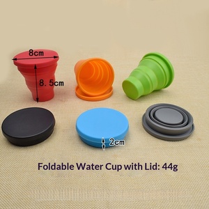Gobelet pliable en silicone résistant à la chaleur, pour les voyages d'affaires, utilisation portable, bouteille d'eau pliable en silicone pour les sorties en plein air - Product Image 6