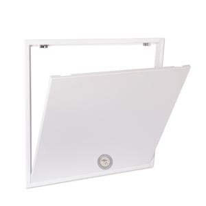 Plafonnier encastré en métal commercial 300x300mm pour l'inspection et la maintenance - Product Image 1
