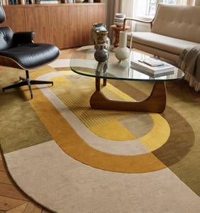 Arthur Jaune Moutarde Hand Tufted Wool Area <b>Rug</b> <b>Mustard</b> Yellow Handmade Rectangle <b>Rug</b> Wholesale Bulk Supplier In India - Product Image 5