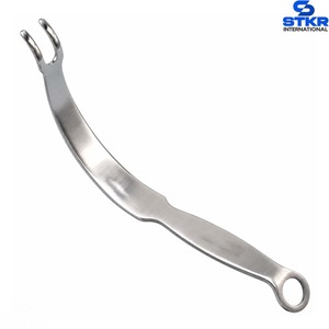 Retractor de ligamentos colaterales PCL con punta de 5 mm y herramienta curva resistente con espaciado de 11 mm - Product Image 2
