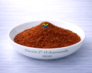 Suministro directo de fábrica de HGO de extracto de hoja de espino natural puro (Crataegus pinnatifida) (grado alimenticio) 30-O-rhamnoside 15% - Product Image 1