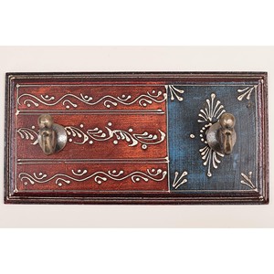 Mango Wood wooden <b>key</b> holders and wall hooks OEM Custom Wholesale | Aqdus Saleem India - Product Image 2
