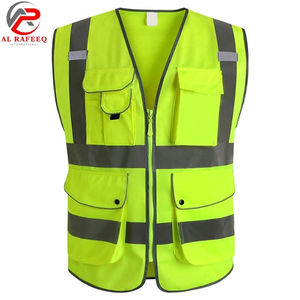 Chaleco de Seguridad Reflectante de Alta Visibilidad con Logotipo Personalizado, Precio al por Mayor, Chaleco de Trabajo de Alta Visibilidad, Fabricante OEM Personalizado 2026 - Product Image 1