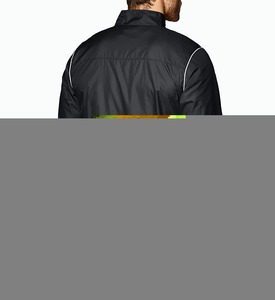 LIMOS SPORTS Men's Hip Hop <b>Chiffon</b> <b>Jacket</b> Breathable Regular Fit Solid Pattern Spring Polyester/Cotton Button Fly - Product Image 2