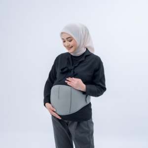 Maternity Pregnancy Superior Quality Breathable Ultrasoft <b>Elastic</b> Rubber Cotton Webbing Belly Support <b>Belt</b> Prenatal Waist Back - Product Image 4