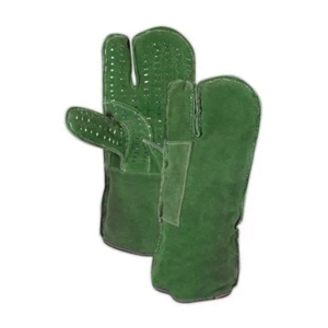 High Quality Cowhide Split Leather Heat Resistant <b>Fire</b> Welding Safety Gloves Industrial Working Hand Protection <b>Fire</b> Proof - Product Image 3