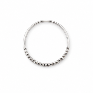 925 <b>Sterling</b> <b>Silver</b> Womens Full <b>Eternity</b> Band <b>Ring</b> with Round Cut Cubic Zirconia Classic Minimalist Style High Polish Finish Wed - Product Image 4