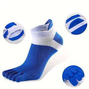 Chaussettes à cinq doigts pour l'entraînement de la cheville, sportives, professionnelles, confortables, respirantes, design sportif, logo personnalisé ODM - Product Image 2