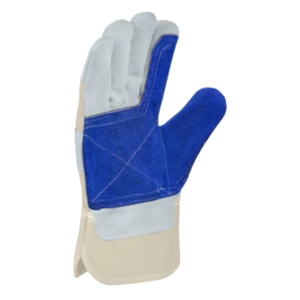 Gants de sécurité professionnels en cuir de vachette pleine fleur de haute qualité, confortables, avec paume renforcée pour travaux industriels - Product Image 2