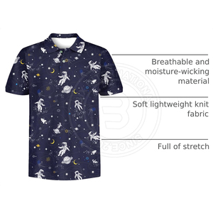 Camiseta de Polo de Golf Suave para Jóvenes, Clásica, de Manga Corta, Ropa Deportiva de Alto Rendimiento, Prendas Superiores Informales de Verano para Niños - Product Image 3