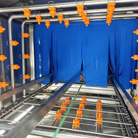 Automatische voedingsbak van roestvrij staal, wasmachine, arbeidsbesparende industriële spuitreinigingsmachine voor voedselwerkplaatsen