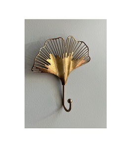 Premium Brass Wall <b>Hooks</b> Rustic Decorative Wall Organizer Strong Hanger for Bags <b>Towels</b> Keys Clothes - Product Image 4