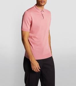 Chemises pour hommes en tricot de couleur unie rose bébé, nouvelle mode, écologiques, séchage rapide (Rebirth Athelitics) - Product Image 3