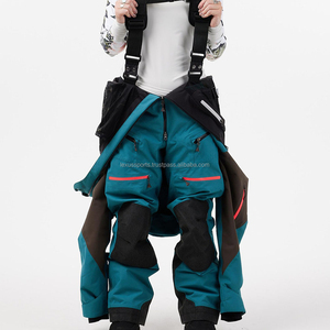 Traje de Esquí Unisex de Invierno, Mono con Capucha y Cuello de Piel, Impermeable, Cortavientos, con Cierre de Cremallera, para Deportes al Aire Libre - Product Image 5