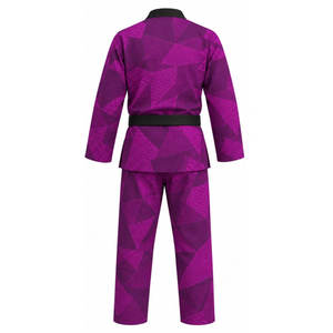 Uniforme de Taekwondo para Adultos de Alta Calidad, Traje de Artes Marciales con Cuello en V Blanco, Tela de Algodón Transpirable y Cómoda para Entrenamiento - Product Image 4