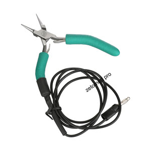 Pince à soudure pour bijoux permanents en acier inoxydable avec câble de mise à la terre pour soudeur de bijoux - Product Image 4
