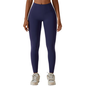 Leggings Deportivos Sencillos de Alta Elasticidad para Mujer, Ecológicos, Resistentes y Elásticos, Leggings Activos para Mujer en Venta - Product Image 1
