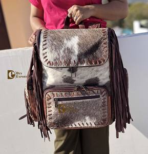 กระเป๋าเป้หนังวัวแท้ขนฟู รุ่นใหม่ล่าสุด ปี 2026  กระเป๋าเป้แฟชั่นขนสัตว์  กระเป๋าไปโรงเรียน  กระเป๋าสำหรับทุกเพศ  กระเป๋าดีไซน์เนอร์สุดพิเศษ - Product Image 5