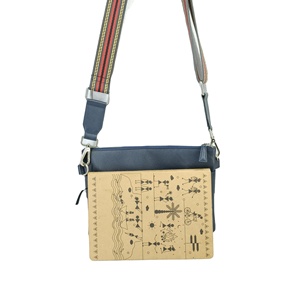 Trending Leather Sling Women's Crossbody Handbags Removable Shoulder Strap Waist Bags Men's Purse Polyester Lined Zipper Closure - Product Image 1