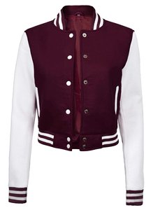 Custom Embroidery <b>Letter</b> Design Winter Leather Sleeves High Quality Varsity <b>Jacket</b> <b>Men</b> Stand Waterproof Breathable - Product Image 6